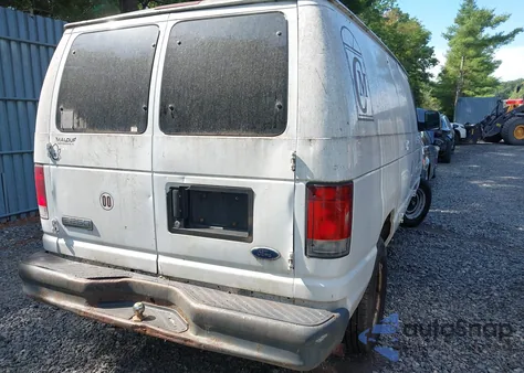 2008 Ford Econoline E250 Van from USA, damaged, VIN 1FTNE24WX8DB01617
